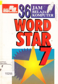 36 Jam Belajar Komputer Word Star 7