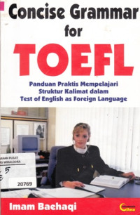 Concise Grammar for TOEFL