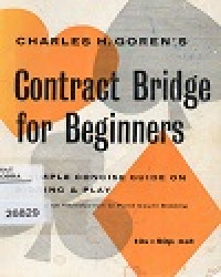 Contract Bridge For Beginners