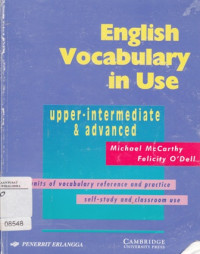 English Vocabulary In use upper-intermediate and advanced