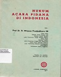 Hukum Acara Pidana Di Indonesia