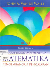 Sekolah Dasar Dan Menengah MATEMATIKA Pengembangan Pengajaran jilid 2