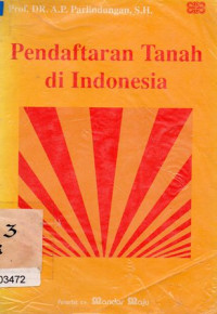 Pendaftaran Tanah Di Indonesia