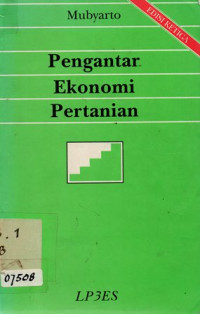 Pengantar Ekonomi Pertanian