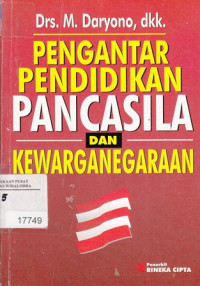 Pengantar pendidikan pancasila dan kewarganegaraan