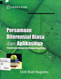 Persamaan diferensial biasa dan aplikasinya