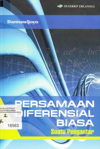 Persamaan diferensial biasa suatu pengantar