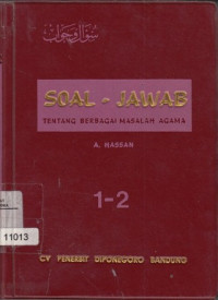 SOAL - JAWAB : Tentang berbagai masalah agama (Jilid 3-4 )