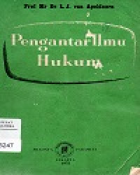 Pengantar Ilmu Hukum