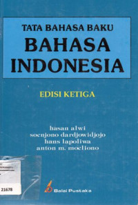 Tata Bahasa Baku Bahasa Indonesia