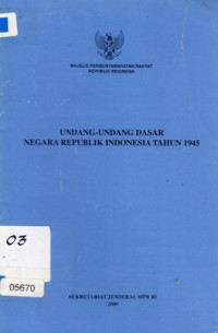 Undang-Undang Dasar Republik Indonesia Tahun 1945